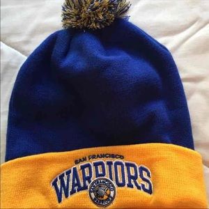 SF Warriors Beanie NWOT